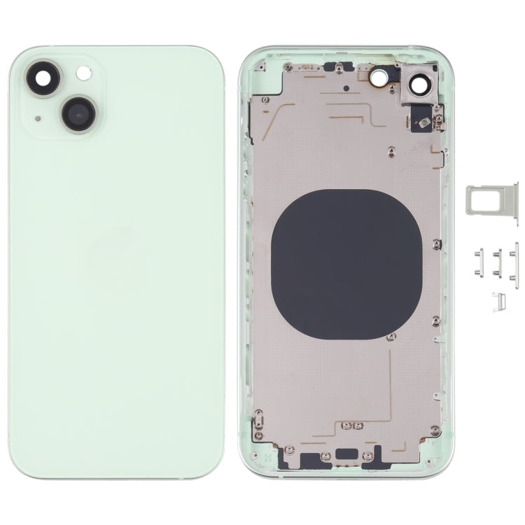 Back Housing Cover with Appearance Imitation of iP13 for iPhone XR, For iPXR to i13(Blue), For iPXR to i13(Purple), For iPXR to i13(Pink), For iPXR to i13(Red), For iPXR to i13(Black), For iPXR to i13(Green), For iPXR to i13(White)