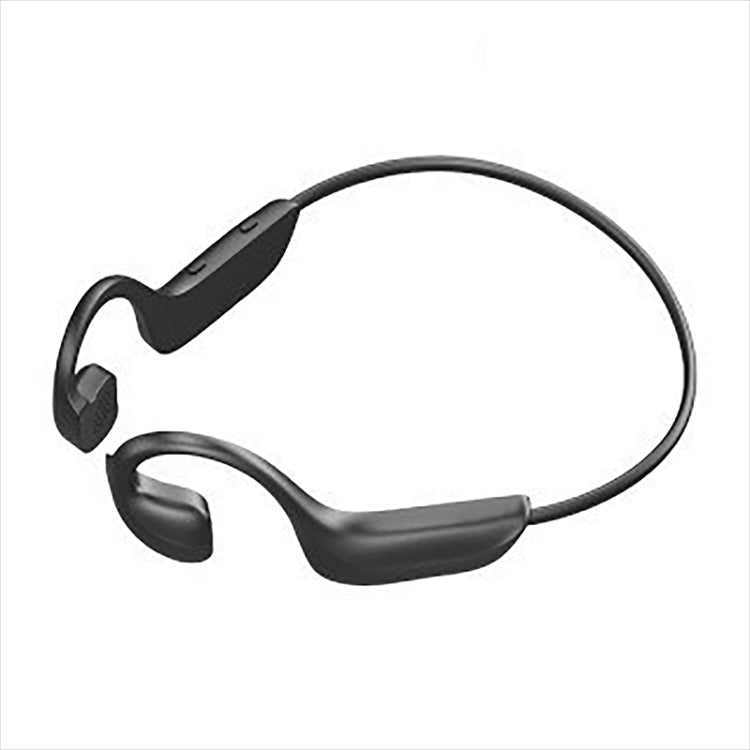 G100 Bluetooth 5.0 Wireless Ear-mounted Sports Waterproof Bone Conduction Earphone (Black)
