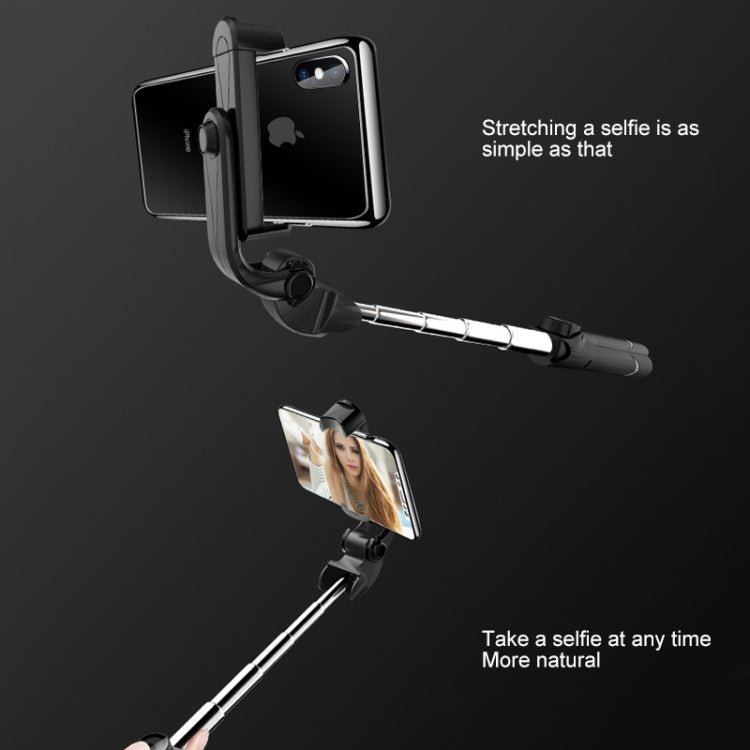 XT-09 Multi-function Live Broadcast Mobile Bluetooth Self-timer Pole Tripod (Red)