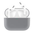 For AirPods Pro Solid Color Silicone Earphone Protective Case, Purple, Red, Black, Baby Blue, Coffee, White, Dark Blue, Yellow, Pink, Green, Grey, Light Pink, Watermelon Red, Light Purple