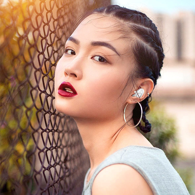 YX01 Sweatproof Bluetooth 4.1 Wireless Bluetooth Earphone, Support Memory Connection & HD Call, White, Black, Flesh Color, Rose Gold, Silver