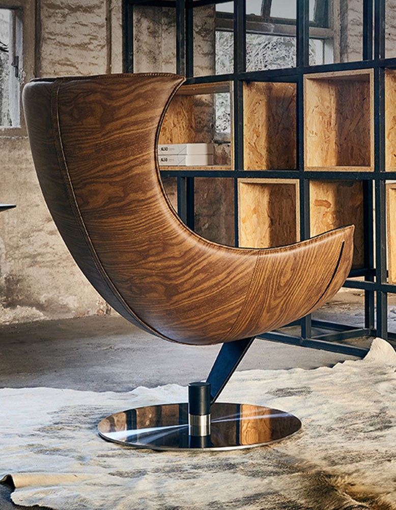 Lobster Lounge Chair, Black