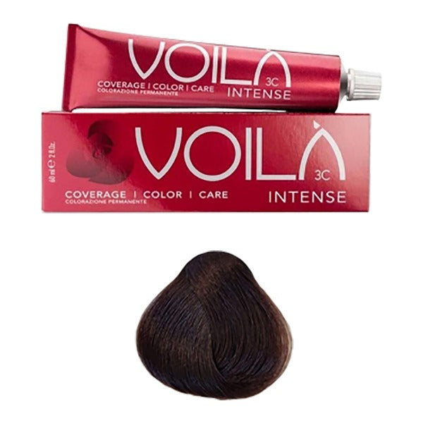 Intercosmo Voilà 3C Intense 60ml - 4.41 Medium Brown Amber