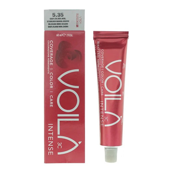Intercosmo Voilà 3C Intense 60ml - 5.35 Light Golden Mahogany Brown