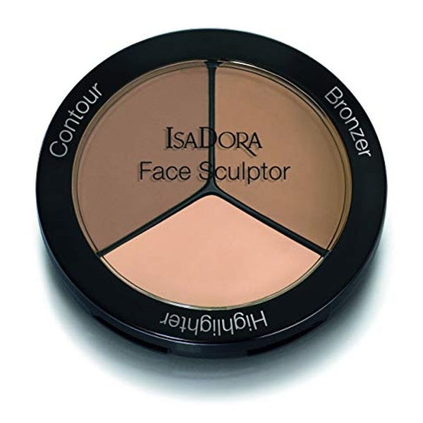 IsaDora Sculptor Face Palette 18g - 02 Cool Pink