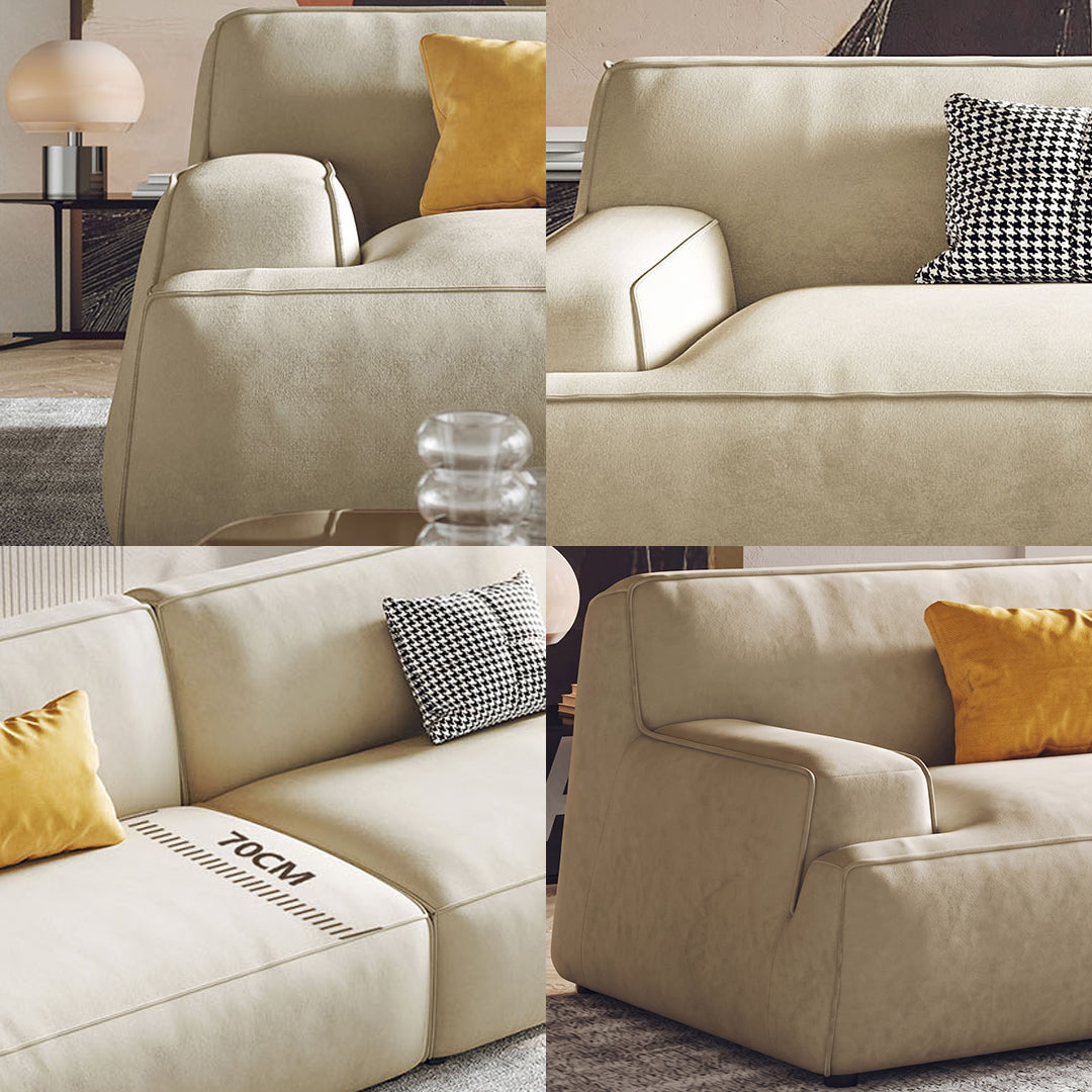 Isaac Three Seater Sofa, Modular Sofa, Leathaire