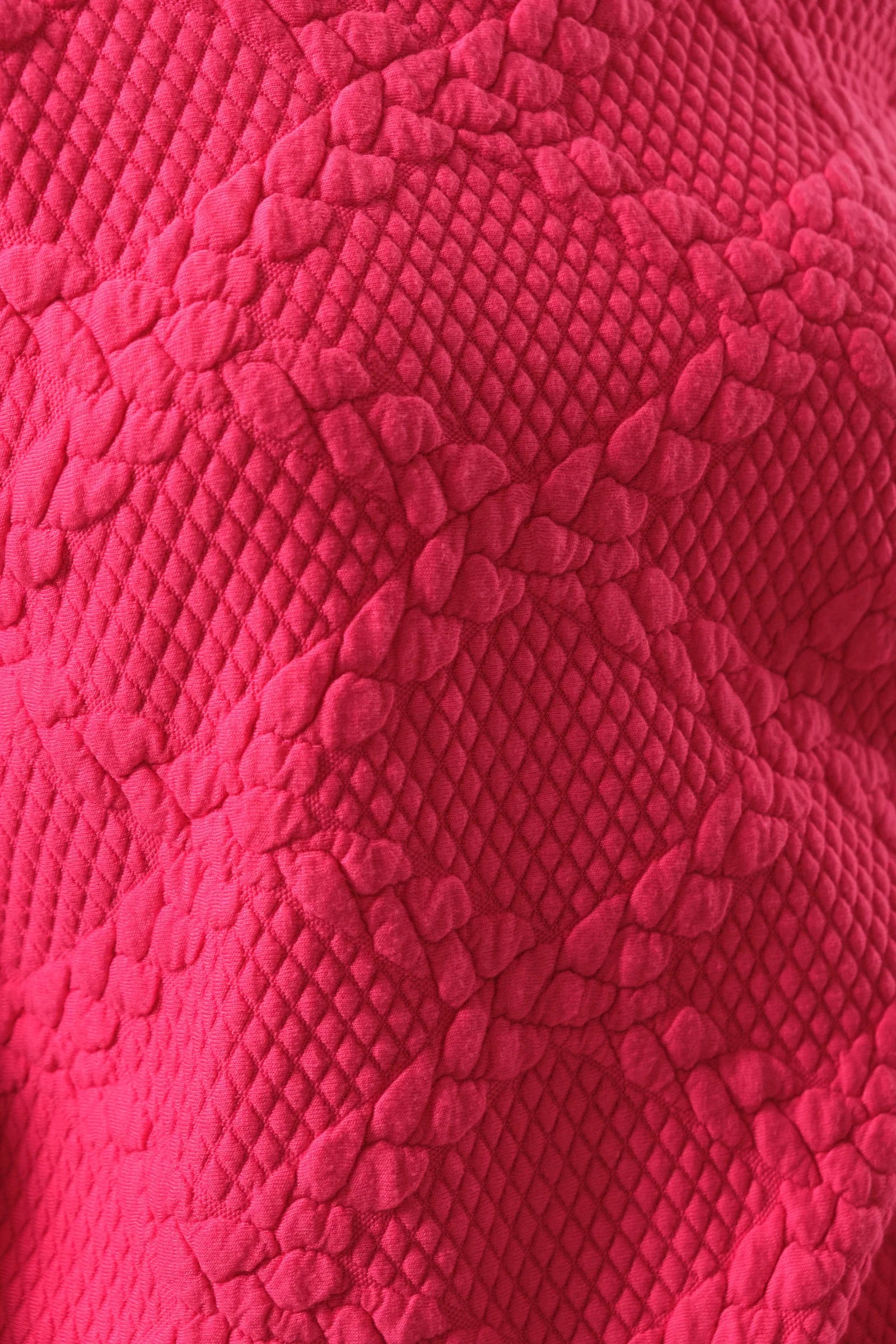Jan Cable Quilt Sweatshirt - Pink