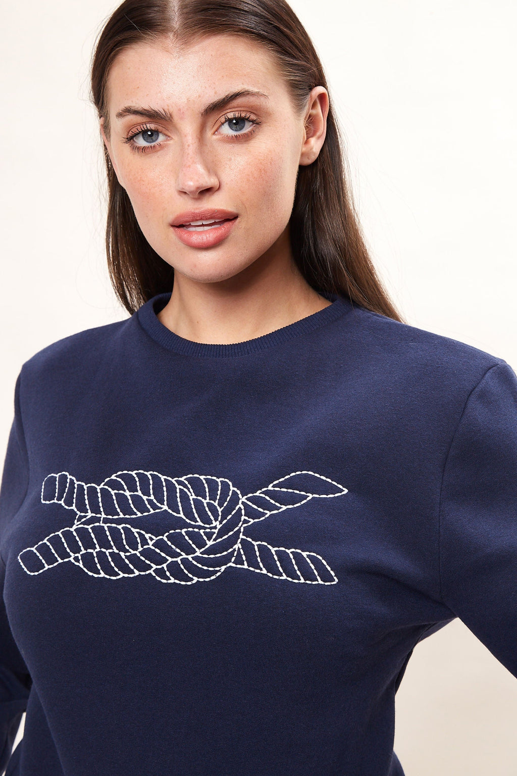 Louche Jan Knot Embroidered Sweatshirt