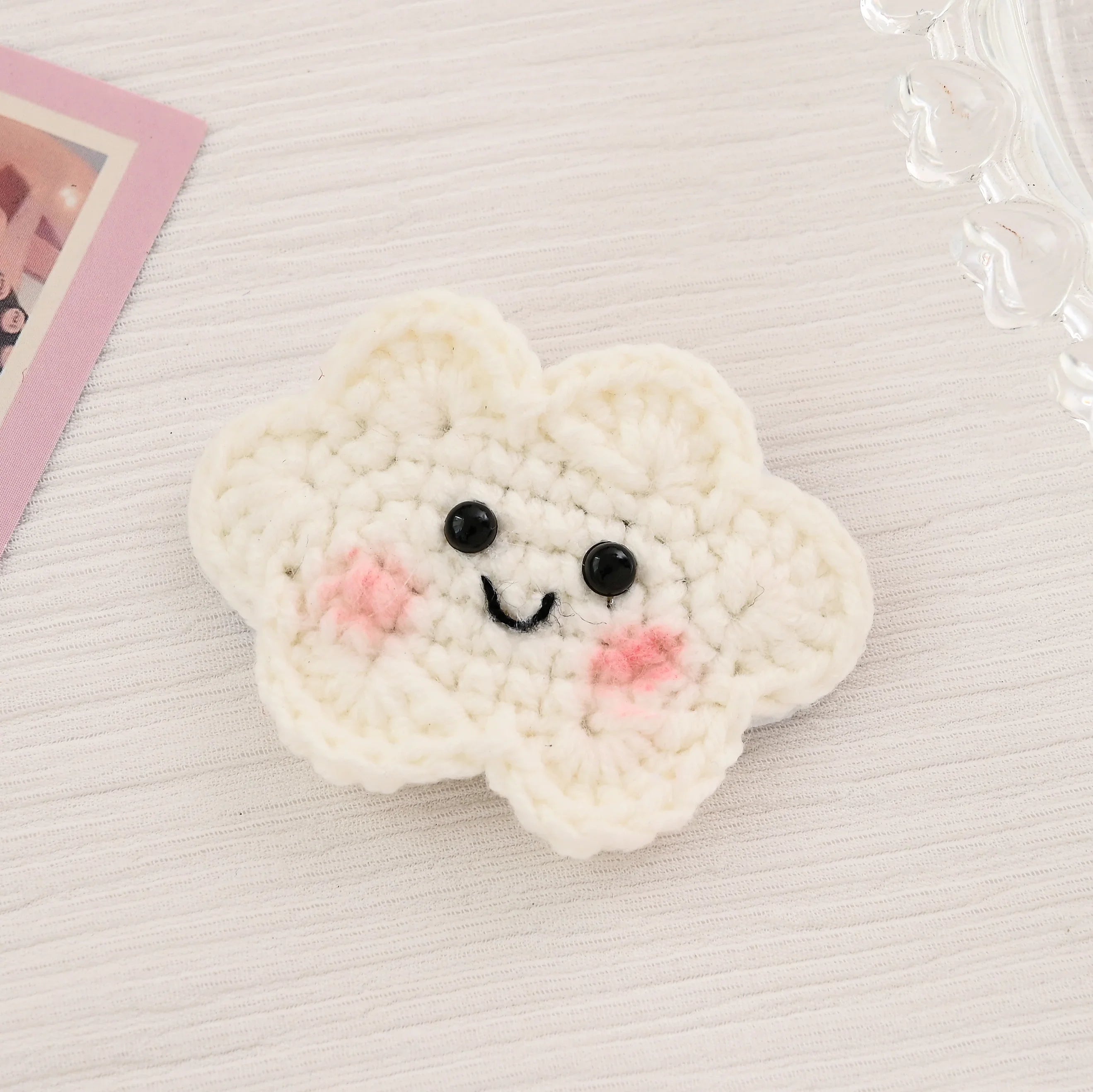 Smiley Cloud Hairclip