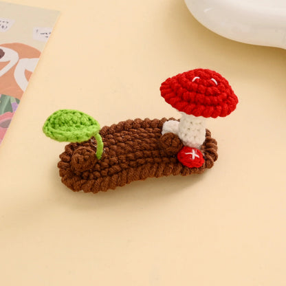 Mushroom Hair Clip
