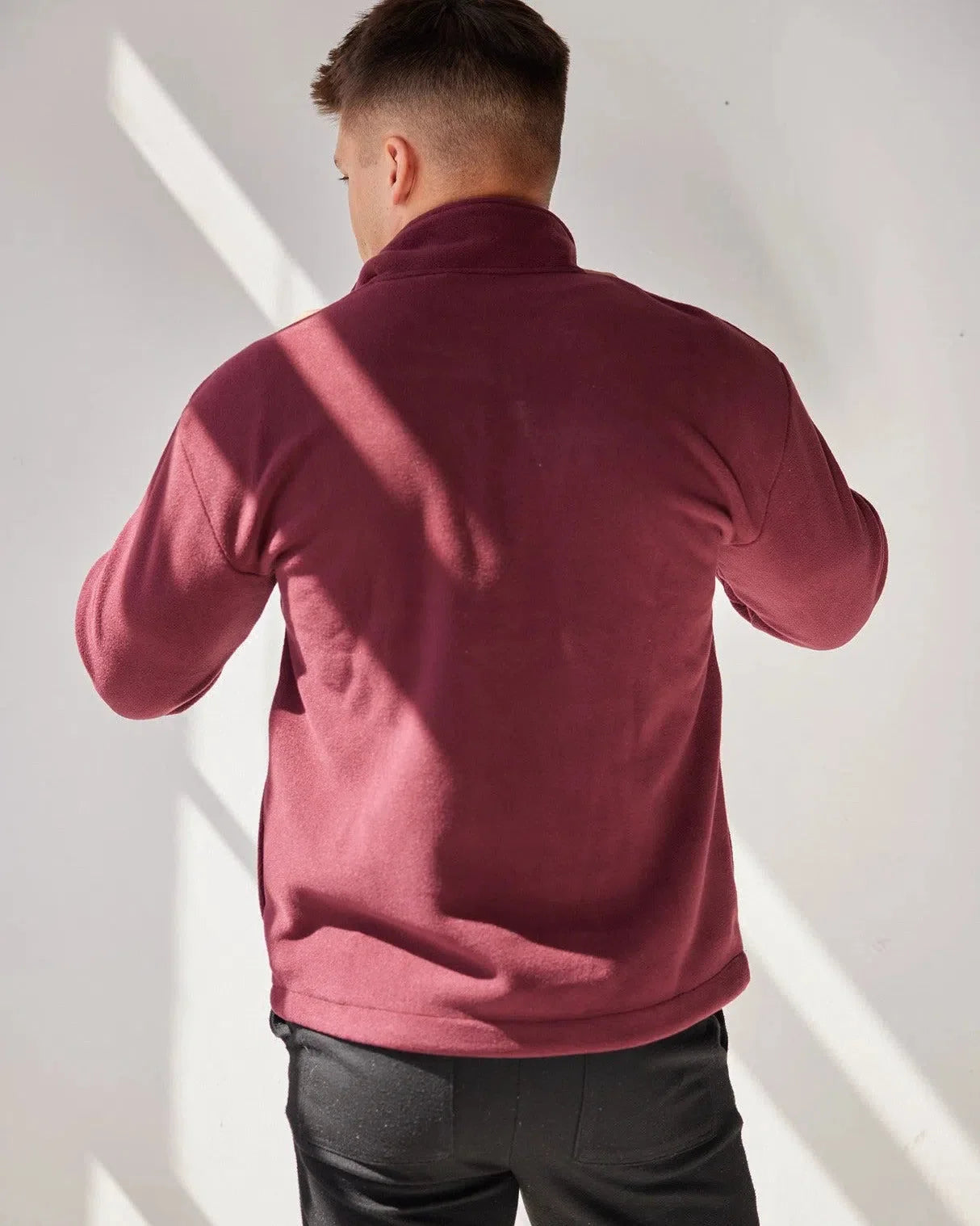 Antibes Fleece Burgundy