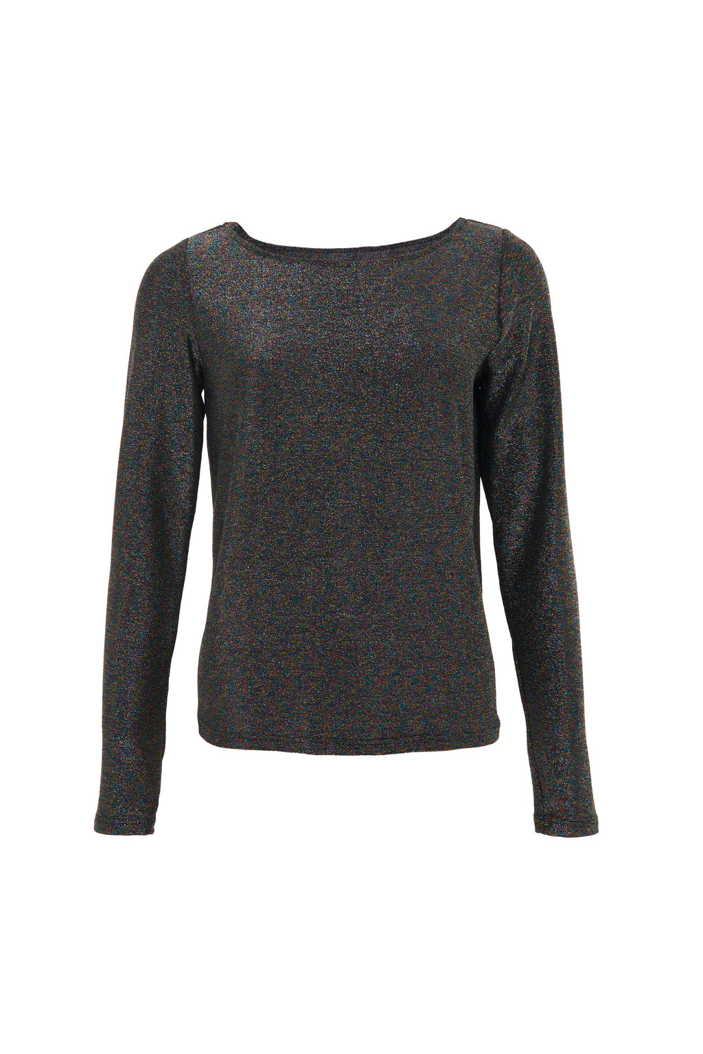 Josiane Sparkle Boat Neck Top - Multi