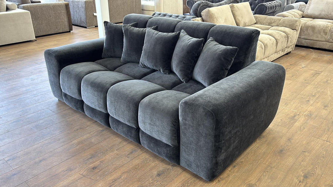 Jacob Ribbed 3-Seater Sofa