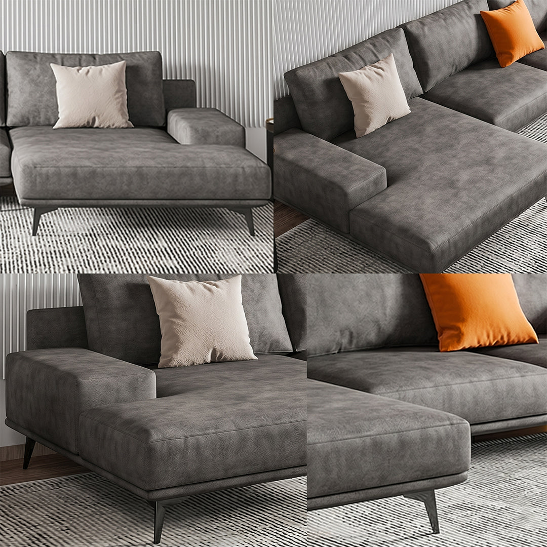 Jarrod Three Seater, Four Seater, Five Seater Corner Sofa