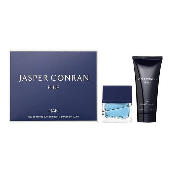Jasper Conran Blue Gift Set 40ml EDT + 100ml Shower Gel