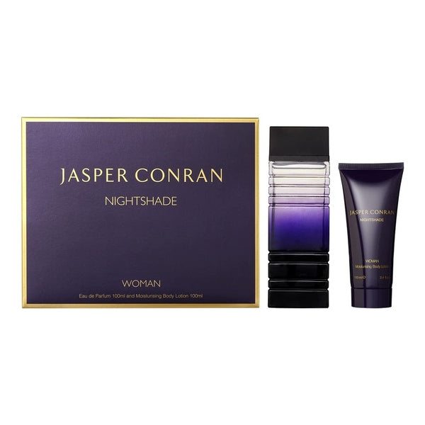 Jasper Conran Nightshade Woman Gift Set 100ml EDP + 100ml Body Lotion