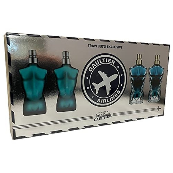 Jean Paul Gaultier Le Male Gift Set 2 x 7ml EDT + 2 x 7ml Le Beau
