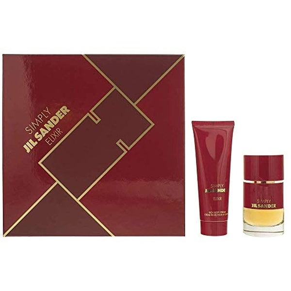 Jil Sander Simply Elixir Gift Set 40ml EDP + 75ml Body Cream