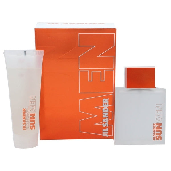 Jil Sander Sun Men Gift Set 75ml EDT + 75ml Fresh All Over Shampoo