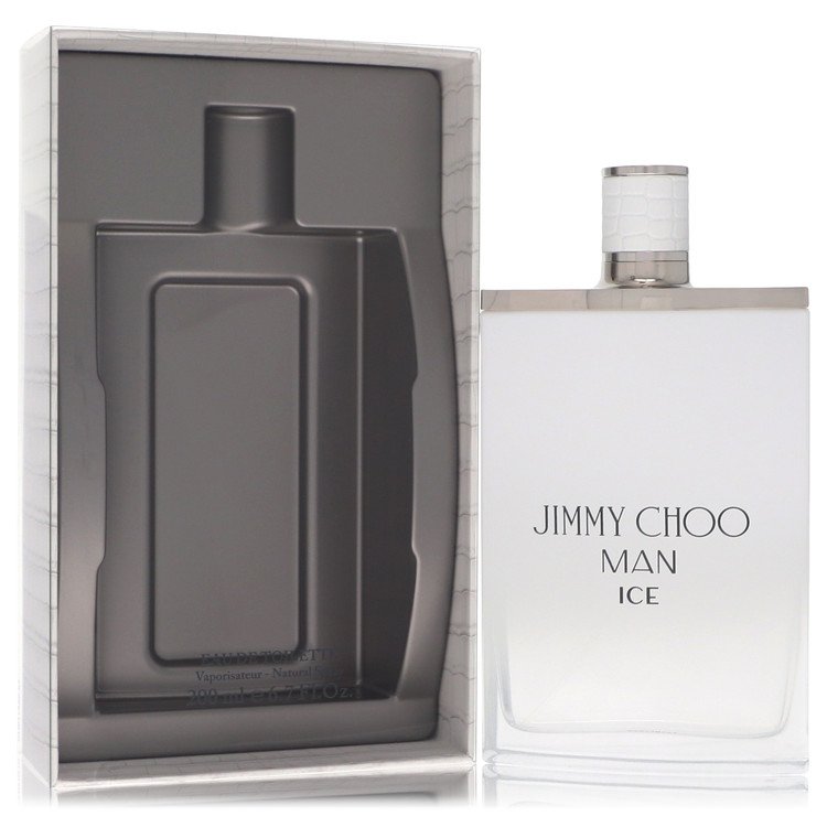 Jimmy Choo Ice Eau de Toilette Spray 6.7 oz (200 ml) for Men