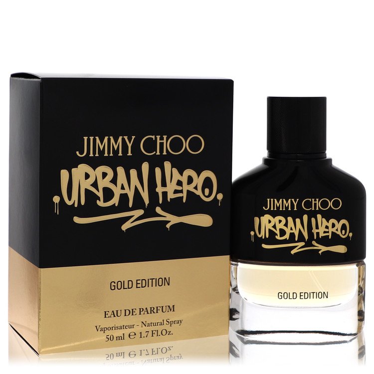 Jimmy Choo Urban Hero Gold Edition Eau de Parfum Spray 1.7 oz (50 ml) for Men