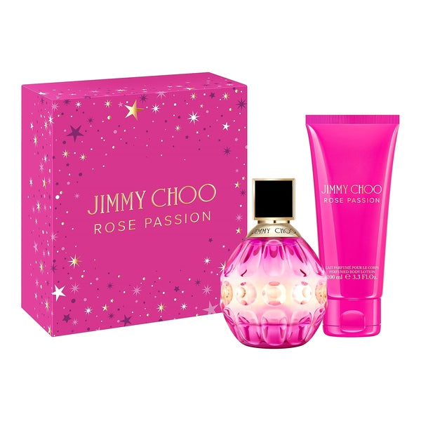 Jimmy Choo Rose Passion Gift Set 60ml EDP + 100ml Body Lotion