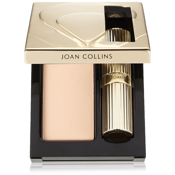 Joan Collins Timeless Beauty 6g Neutral Powder + 3.5g Lipstick Duo - Alexis