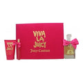 Juicy Couture Viva La Juicy Gift Set 100ml EDP + 125ml Body Souffle + 10ml EDP