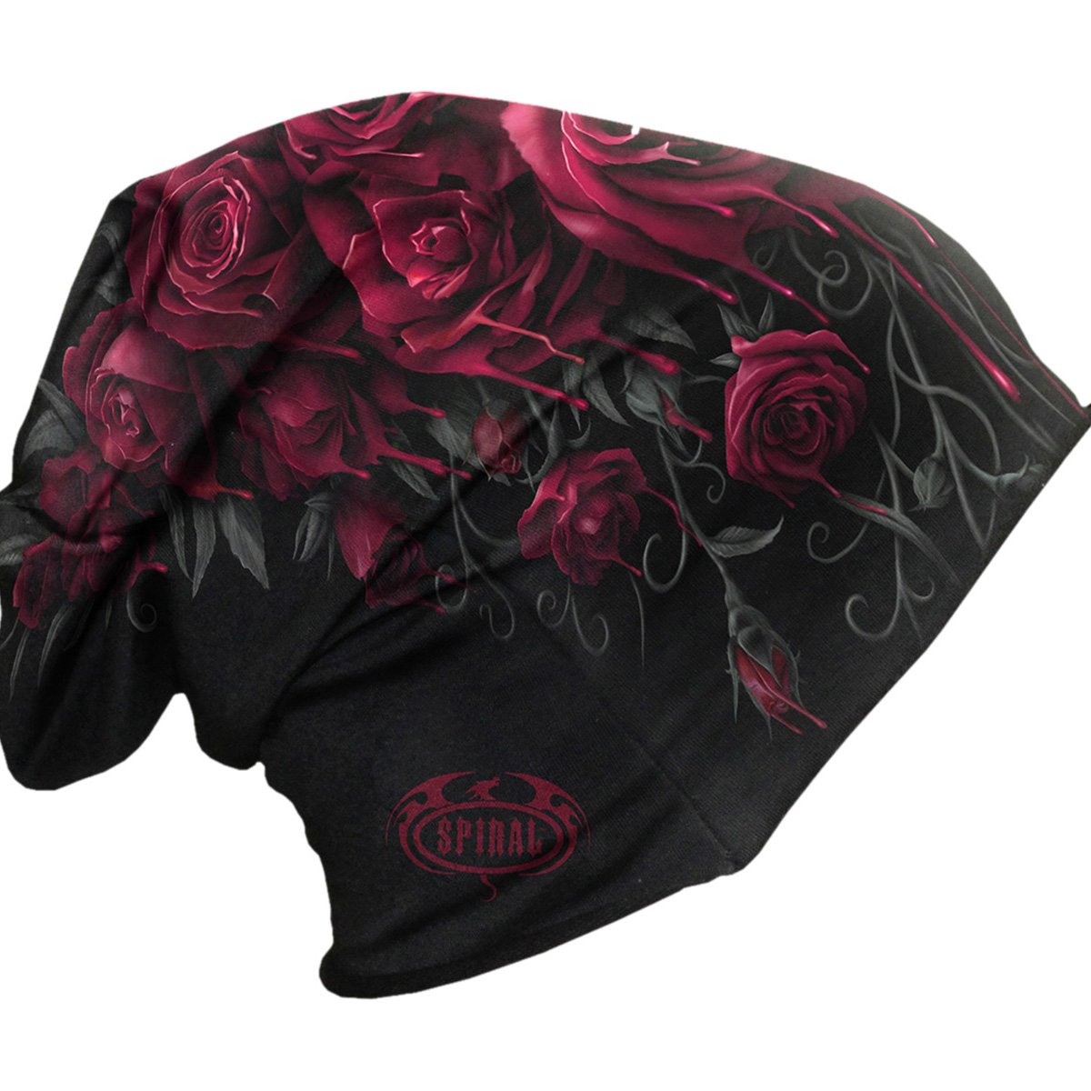BLOOD ROSE - Light Cotton Beanies Black