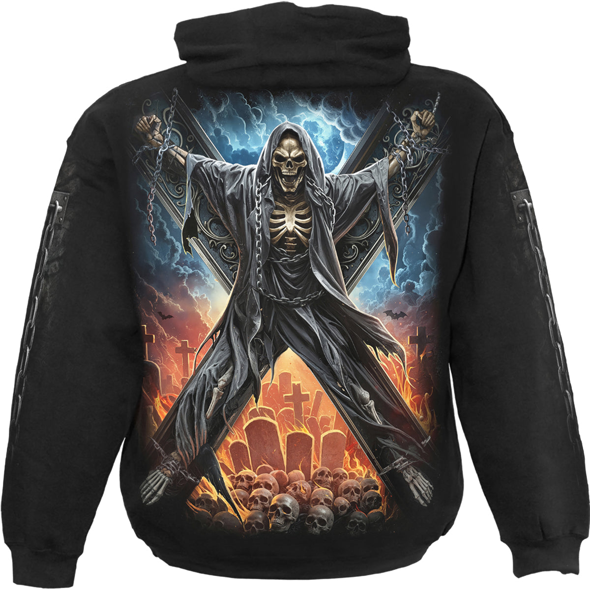 CROSSED OVER - Hoody Black