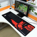 Extended Large Dragon Mantis Gaming and Office Keyboard Mouse Pad, Size: 90cm x 30cm, Size: 90cm x 30cm