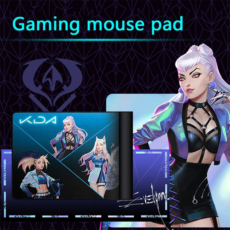 Logitech G840 KDA Gaming Keyboard Mouse Pad Table Mat, Size: 900x400x3mm