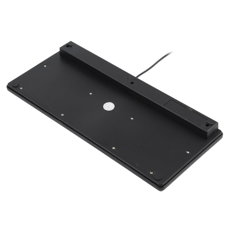 TT-A01 Ultra-thin Design Mini Wired Keyboard, German Version (Black)