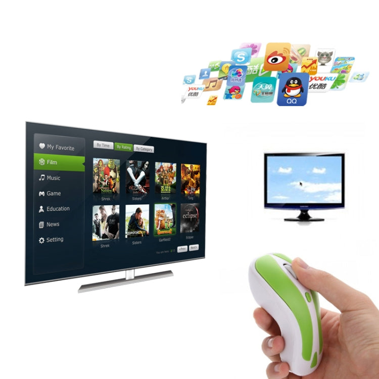 PR-01 6D Gyroscope Fly Air Mouse 2.4G USB Receiver 1600 DPI Wireless Optical Mouse for Computer PC Android Smart TV Box, KB6572GW, KB6572LB, KB6572LW, KB6572PB, KB6572PW, KB6572RB, KB6572RW, KB6572YB
