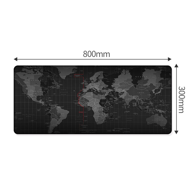 YINDIAO Large Rubber Mouse Pad Anti-skid Gaming Office Desk Pad Keyboard Mat, Size: 800x300mm (Universe), KB7660A, KB7660C, KB7660D, KB7660E, KB7660F