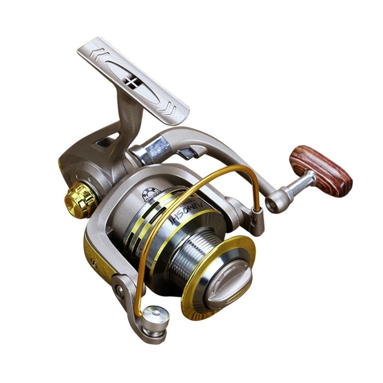 YUMOSHI Full Metal Ball Bearings Rocker Handle Wheel Seat Fishing Spinning Reel, GS1000, GS2000, GS3000, GS4000, GS5000, GS6000, GS7000