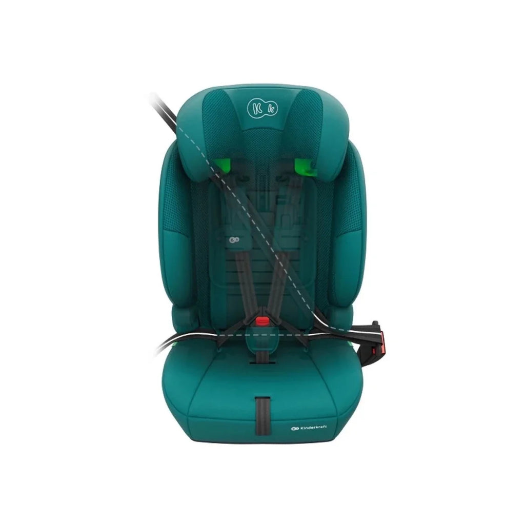 Kinderkraft Comfort Up 2 Plus Group 1/2/3 i-Size Car Seat - Green