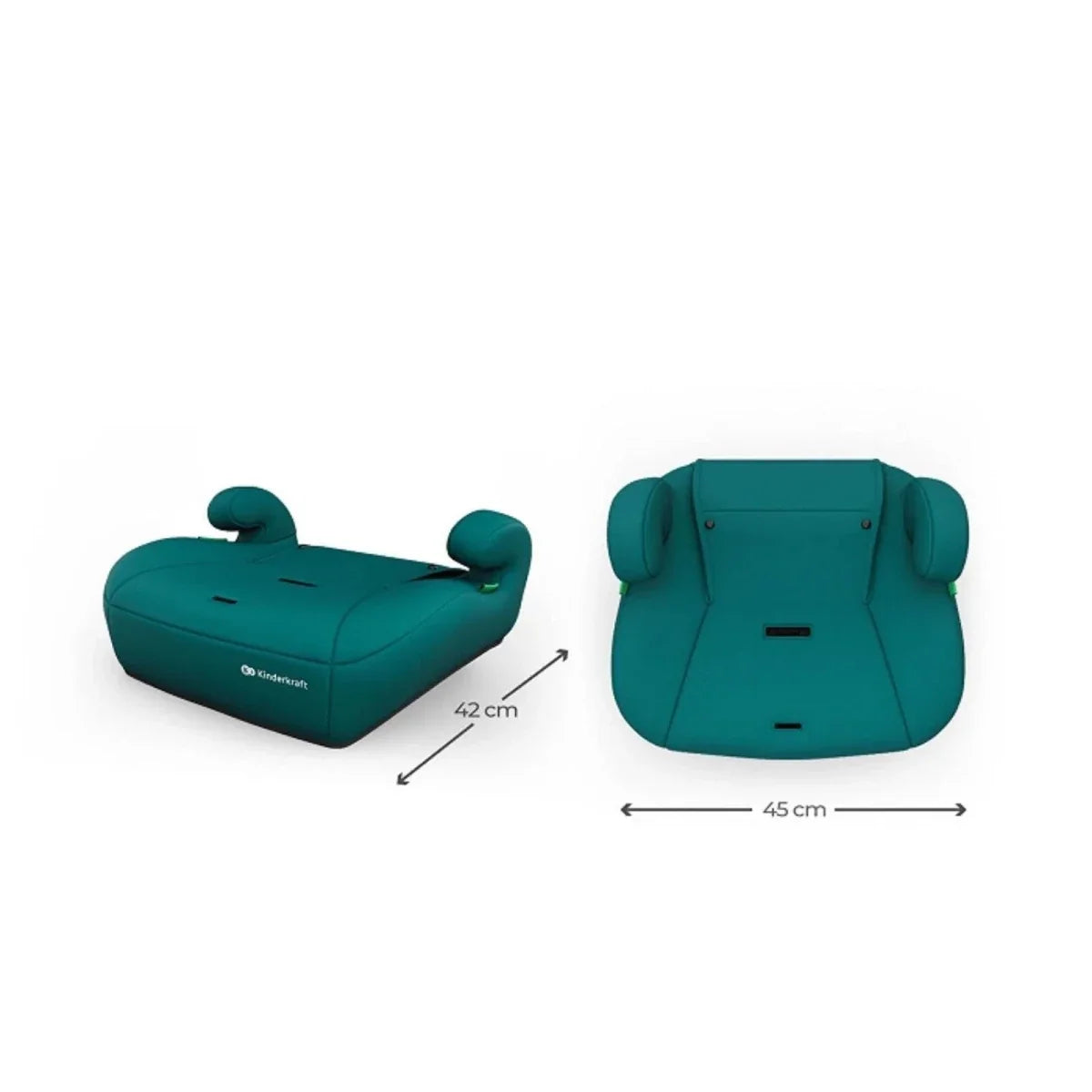 Kinderkraft Comfort Up 2 Plus Group 1/2/3 i-Size Car Seat - Green