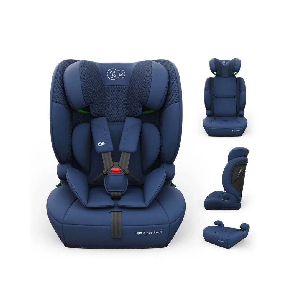 Kinderkraft Comfort Up 2 Plus Group 1/2/3 i-Size Car Seat - Navy