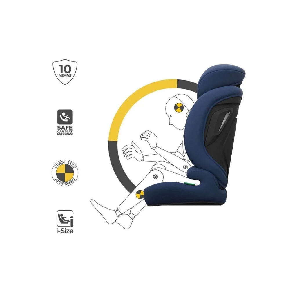 Kinderkraft Comfort Up 2 Plus Group 1/2/3 i-Size Car Seat - Navy