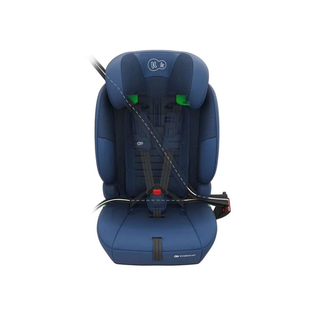 Kinderkraft Comfort Up 2 Plus Group 1/2/3 i-Size Car Seat - Navy
