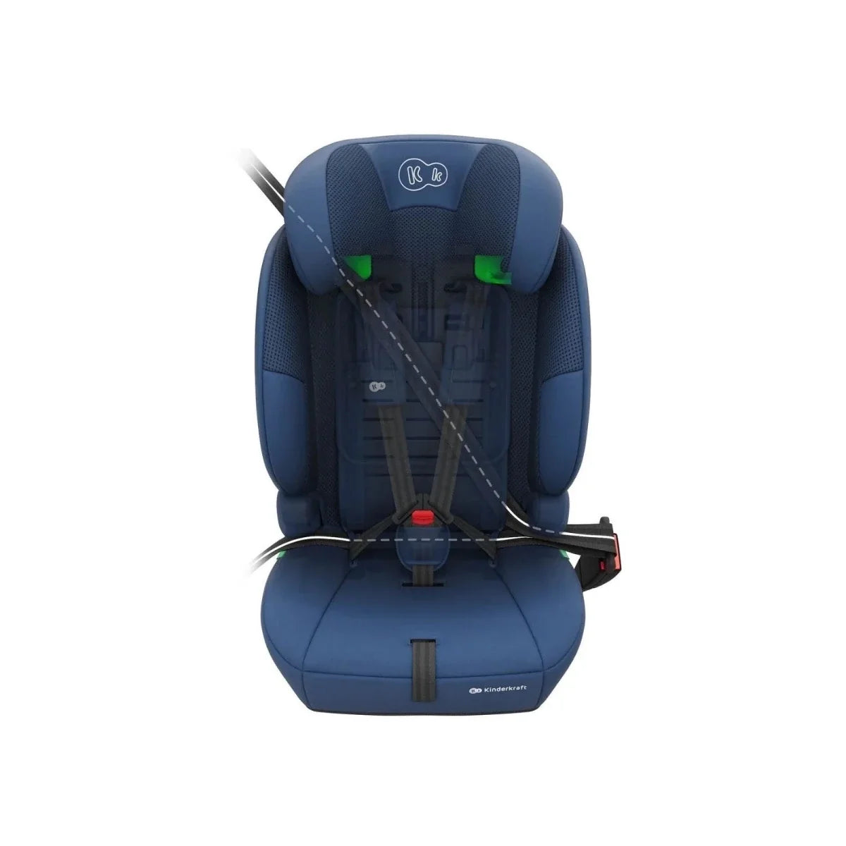 Kinderkraft Comfort Up 2 Plus Group 1/2/3 i-Size Car Seat - Navy