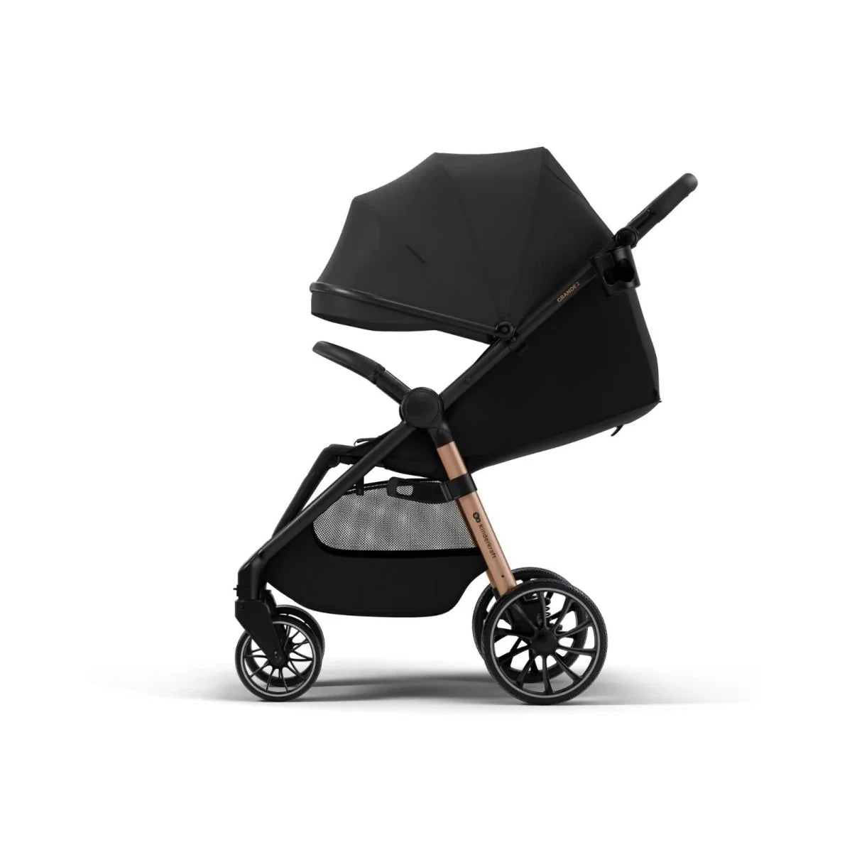 Kinderkraft Grande 2 Stroller - Midnight Black