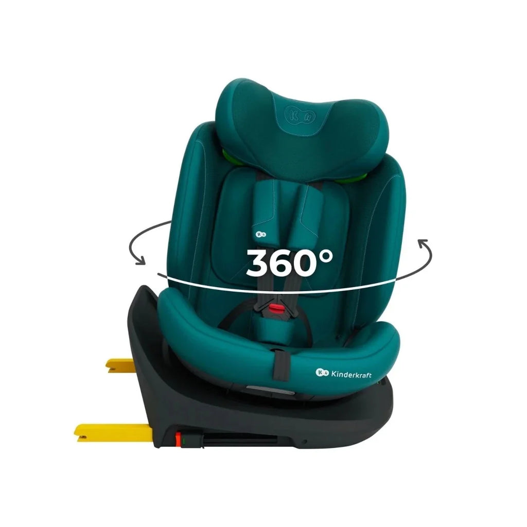 Kinderkraft I-Grow 2 Plus Group 0+/1/2/3 i-Size Car Seat - Green