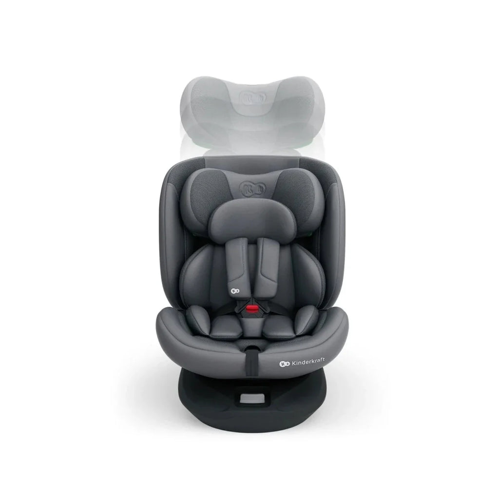 Kinderkraft I-Grow 2 Plus Group 0+/1/2/3 i-Size Car Seat - Grey