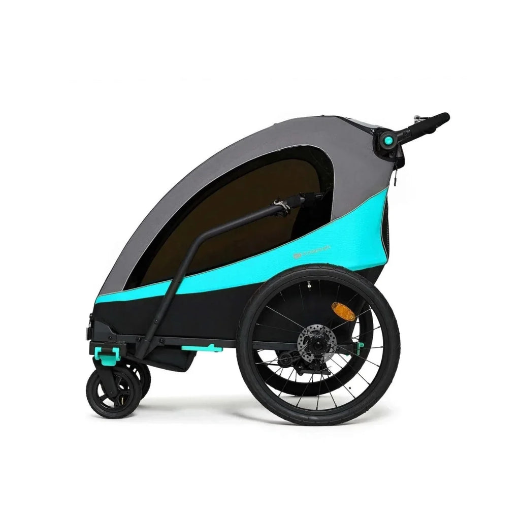 Kinderkraft Nava 3-in-1 Stroller - Hawaiian Blue