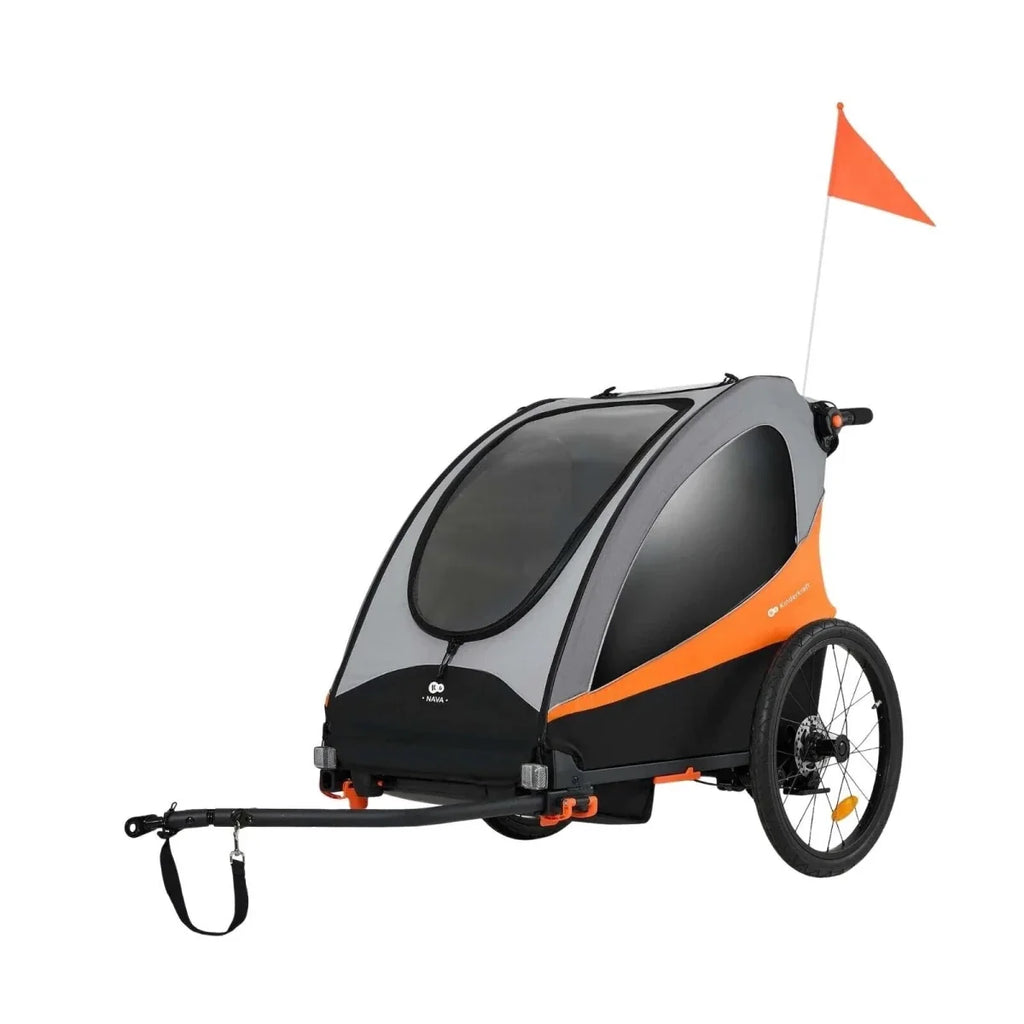 Kinderkraft Nava 3-in-1 Stroller - Sunny Orange
