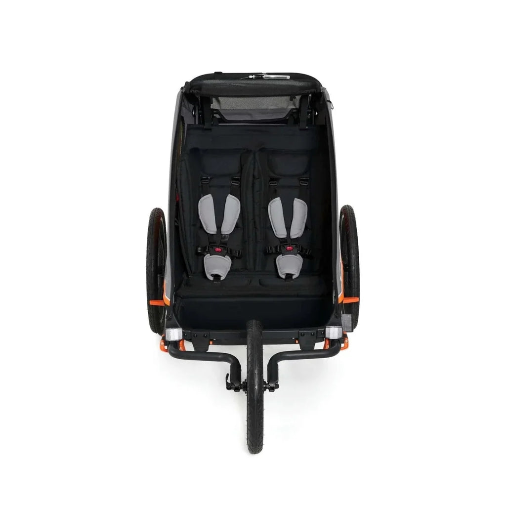 Kinderkraft Nava 3-in-1 Stroller - Sunny Orange