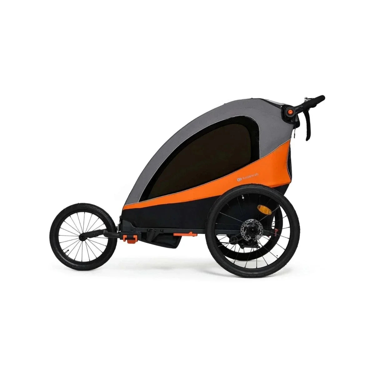 Kinderkraft Nava 3-in-1 Stroller - Sunny Orange