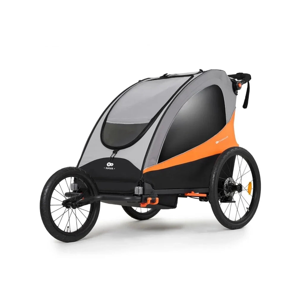 Kinderkraft Nava 3-in-1 Stroller - Sunny Orange